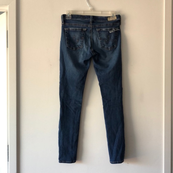 Adriando Goldschmied Distressed Skinny Ankle Jeans - Picture 6 of 14